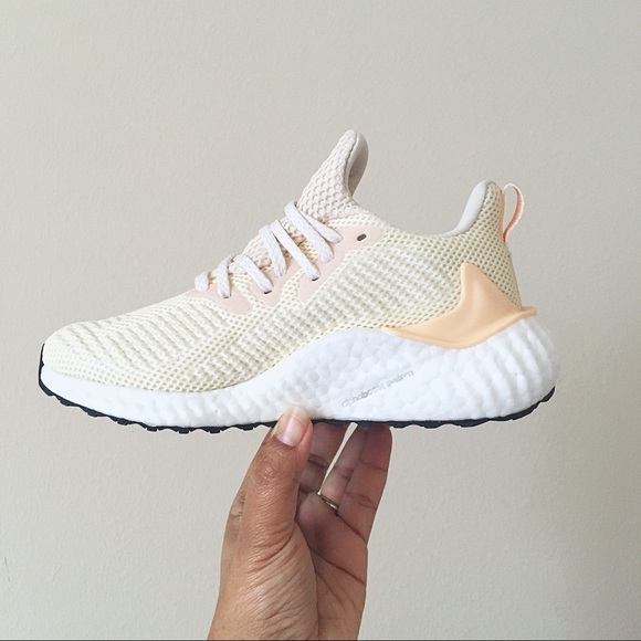 Adidas AlphaBoost Beige Vanilla Sneakers - Picture 5 of 8